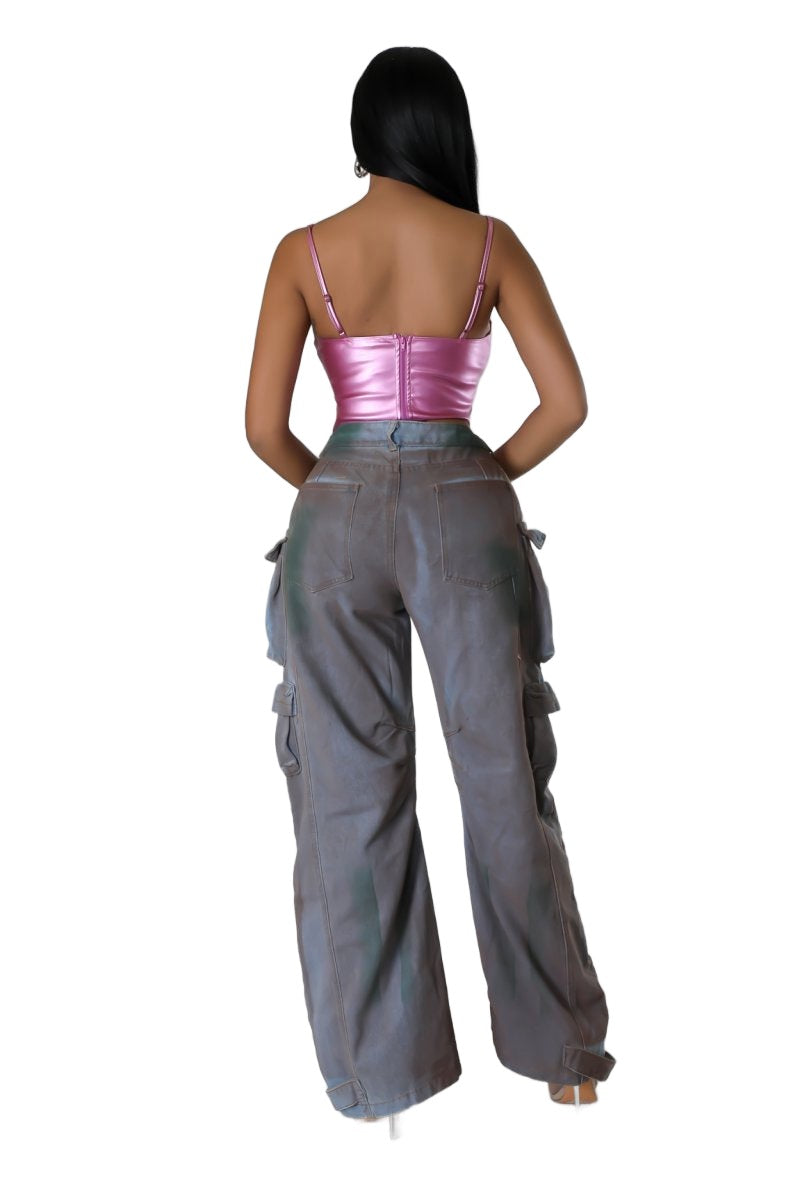 Denim Charm Pants