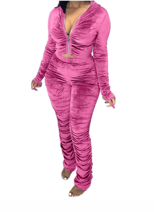 Pink Diamond Girl Sweatsuit