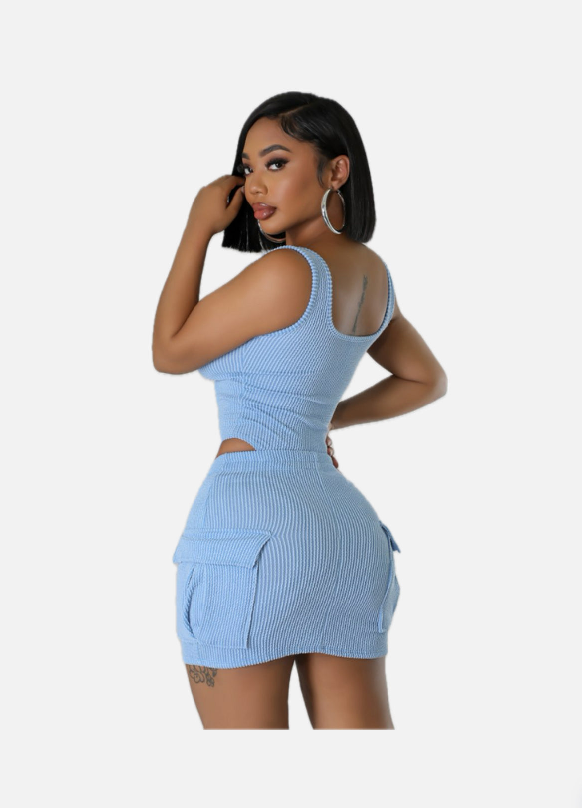 Essence Bodysuit Skirt Set