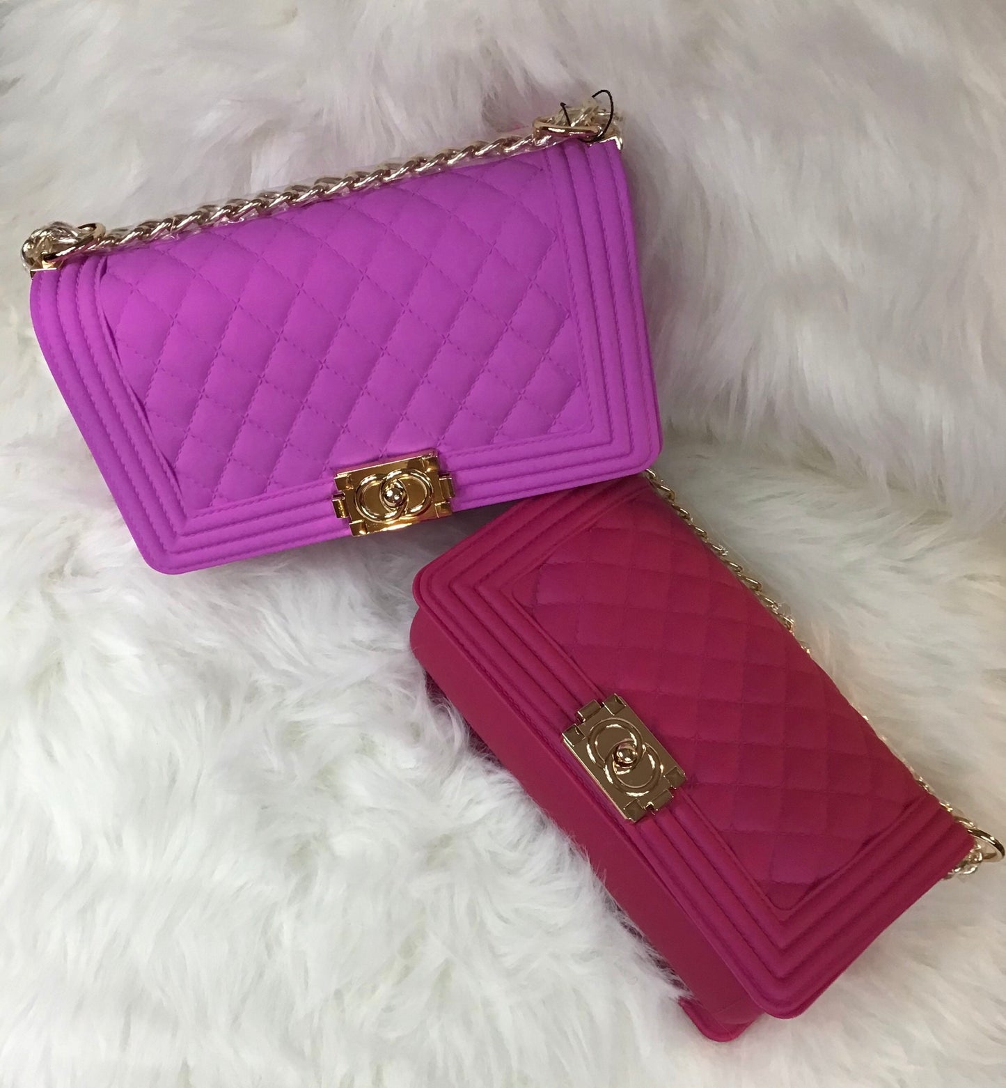 Hot Pink Jelly Bag