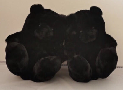 Black Bear Slippers