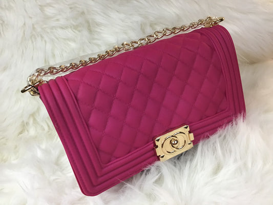 Hot Pink Jelly Bag