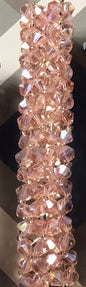 Champagne -Powder Crystal Hair Clip