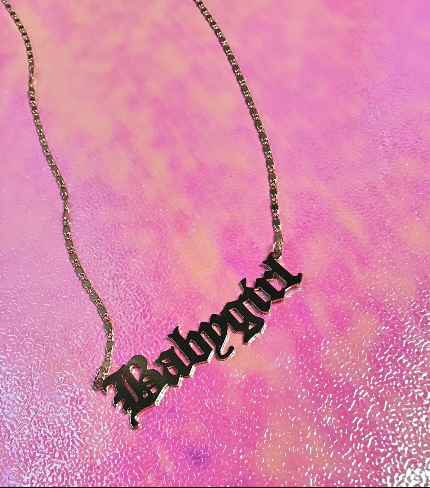 Gold Babygirl Chain